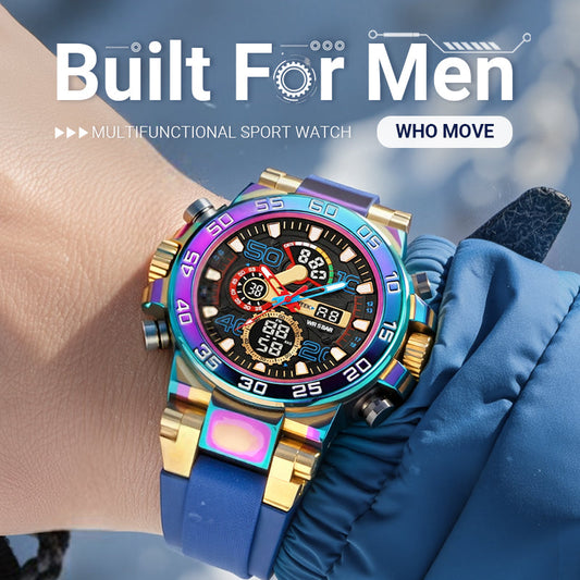 ⌚ Hot Sale✨ MULTIFUNCTION LED WATCH - Waterproof & Digital Display, 7 Sports Modes with Sleep Monitor, Perfect for Outdoor and Daily Use 🌟🔋