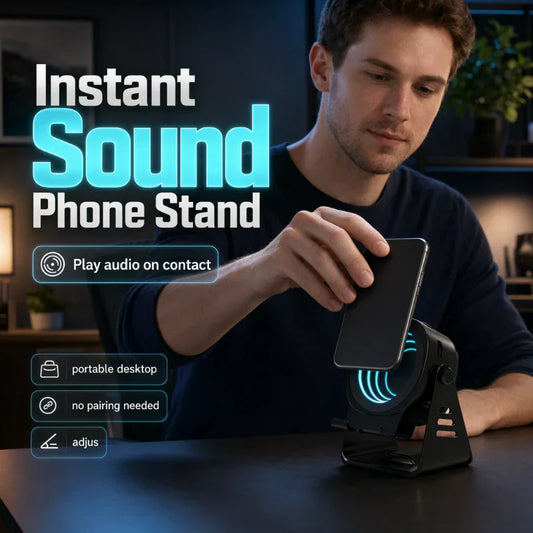 🔥 2026 New Viral Gadget 50% OFF 😍 30K+ SOLD | Smart Phone Sound Amplifier Stand – No Bluetooth Needed