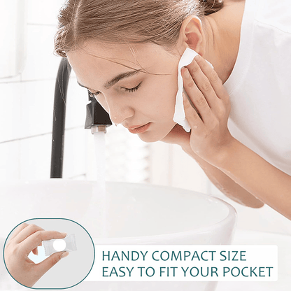 🏆Flash Sale⚡50K+ SOLD!💥EACH ONLY $0.12!!!✨Compressed Towel Tablets - 142% high-quality pure cotton