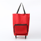 🛍️✨ Convertible shopping tote – hides wheels, holds 20kg, expands with zipper!✅Factory direct sales