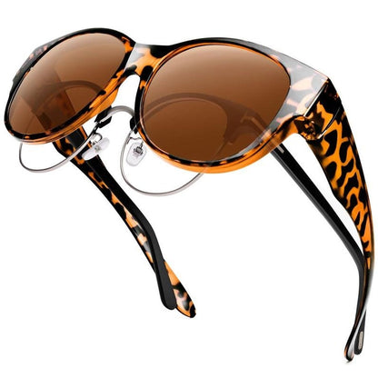 👓 50% OFF NOW! ⚡ Oversized Cat-Eye Sunglasses – Polarized UV400, Fit Over Glasses & Fashion-Forward Design for Women ✨