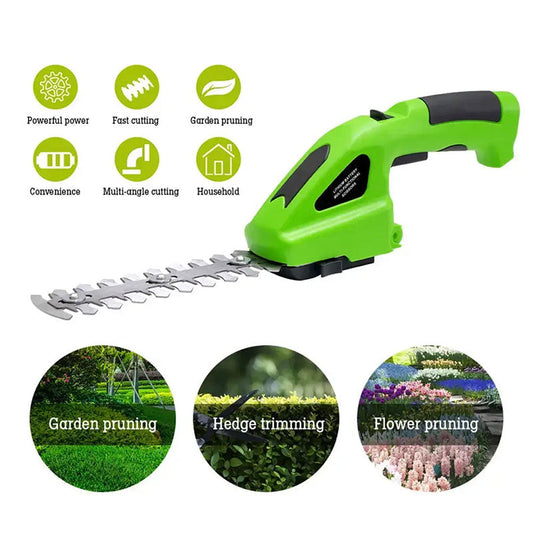 🏆LAST DAY SALE 50% OFF🔥2-in-1 Cordless Shears and Hedge Trimmer