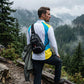 🎒 More Pockets, Less Hassle | Unisex Water-Resistant Outdoor Sling Bag