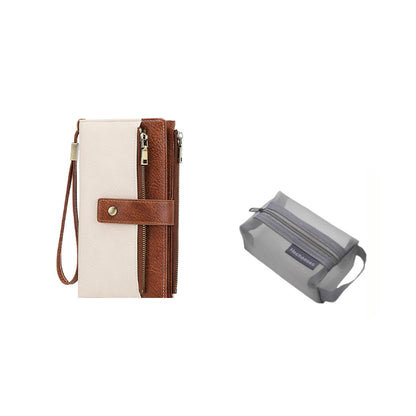 🔥Limited-time offer-Women's Retro Style RFID Blocking Tri-fold Wallet