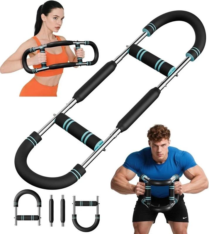 🎉New Year's Gift 50% OFF!💪U-Shaped Adjustable Spring Arm Trainer (3-in-1 Resistance + Travel-Proof) – Train Arms/Shoulders/Back in One Movement!