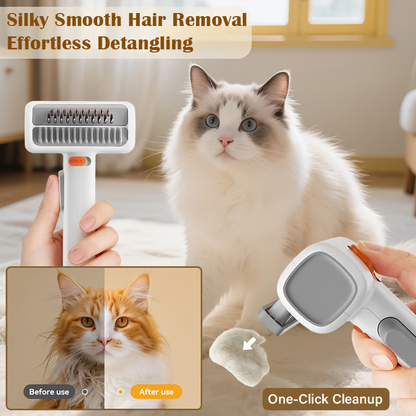 🔥2026 HOT SALE - 2-IN-1 Pet Self-Detangling & Grooming Comb