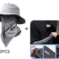 🧢 50% OFF NOW ! ⚡ Breathable Fisherman Hat with Detachable Face Mask – Sun Protection, Ventilated & Removable Mask Design ☀️