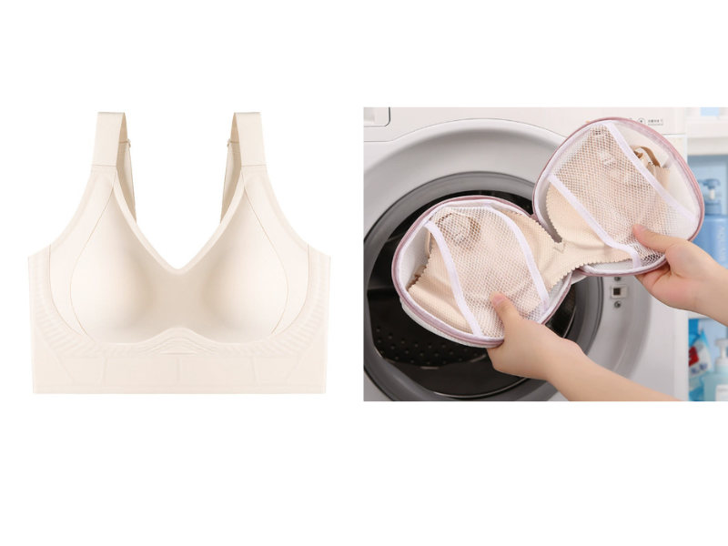 👙 LIMITED-TIME 50% OFF! ✨ Full Coverage Seamless Bra – W-Shaped, 3cm Straps, Anti-Sagging 🦋