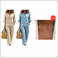 👚👖 Women's Set with Ruffled Top and Wide-Leg Trousers – Elegant & Comfortable ✨