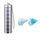 🔥HOT SALE 50% OFF✨7-Day Waterproof Portable Metal Travel Pill Organizer