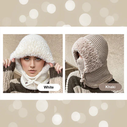 🔥HOT SALE 50% OFF🔥Women's Winter One-Piece Knitted Beanie Scarf Mask 3-in-1