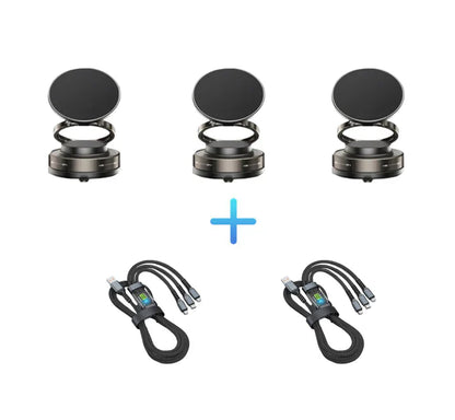 ⏳Limited-time off⏰360° Adjustable Vacuum Magnetic Phone Holder📱🚗