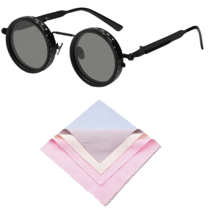 🕶️ 50% OFF NOW! 🌞 Adjustable Tint Polarized Round Sunglasses – UV400 Protection, Lightweight & Scratch-Resistant ✨