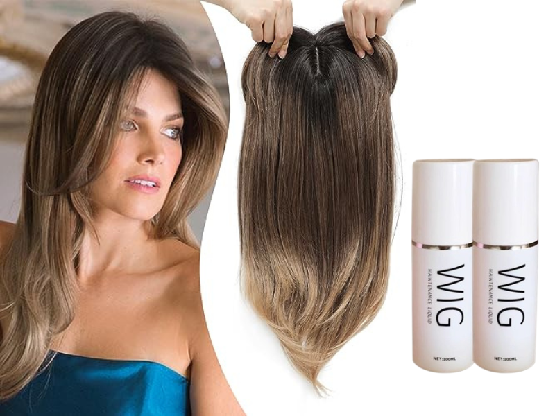 💇 ♀️Top Layered Hairpieces with Bangs for Women with Thinning Hair