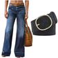 ⏰ 50% OFF NOW! 👖 Women's Retro Flare Jeans – Stretch Denim, Functional Pockets & Vintage High-Waist Fit 🌟