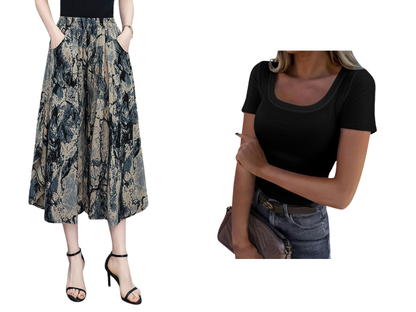 ⏳🔥LIMITED-TIME 50% OFF! 👖 Women’s Summer Wide-Leg Capri Pants – Breezy Comfort & Effortless Style ✨