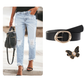 👖 Vintage Edge, Effortless Style | Women's Distressed Ripped Jeans