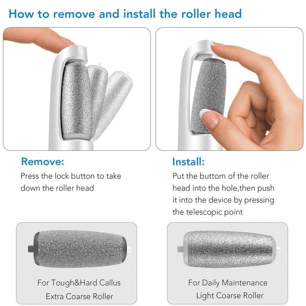 🔥 BUY 3 GET 1 FREE! ⚡ Electric Feet Callus Remover – 50K+ Sold! Gentle Exfoliation & Smooth Skin in Minutes ❤️👣📦