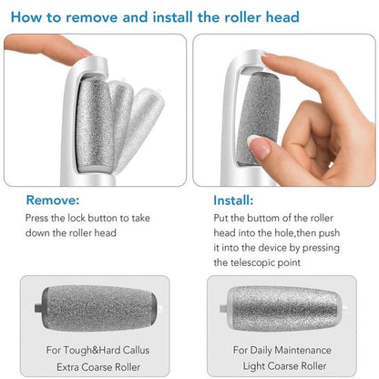 🔥 BUY 3 GET 1 FREE! ⚡ Electric Feet Callus Remover – 50K+ Sold! Gentle Exfoliation & Smooth Skin in Minutes ❤️👣📦
