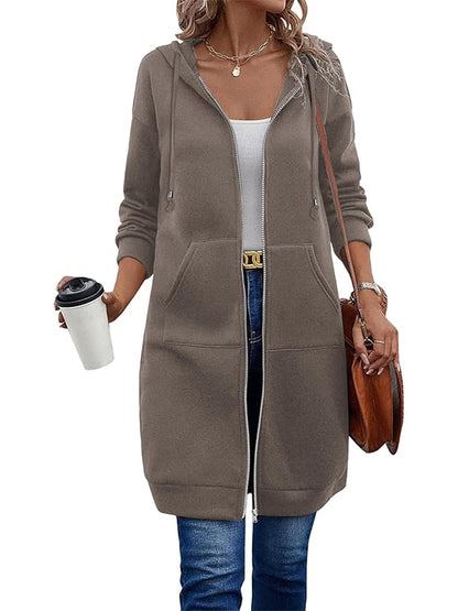 🔥✨ Women's Zip-Up Fleece Hoodies