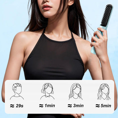 💖LIMITED SALE💖2-in-1 Rechargeable Long-lasting Straightening Comb