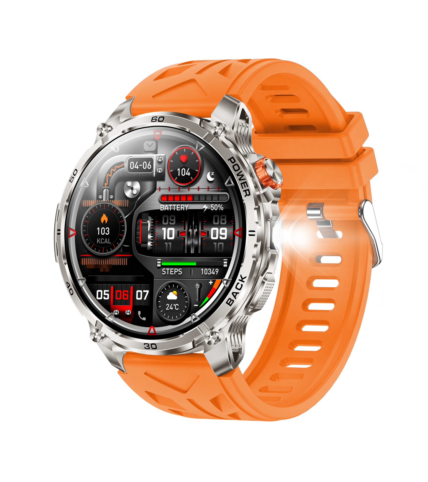 🎁New arrival 50% OFF💥⌚1.52" HD smartwatch for men – Phone calls and music control – Multiple sports modes – IP68 waterproof – Long battery life