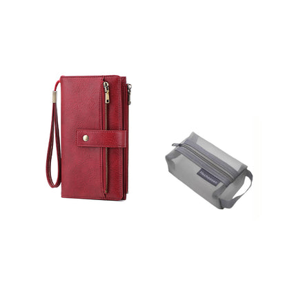 🔥Limited-time offer-Women's Retro Style RFID Blocking Tri-fold Wallet