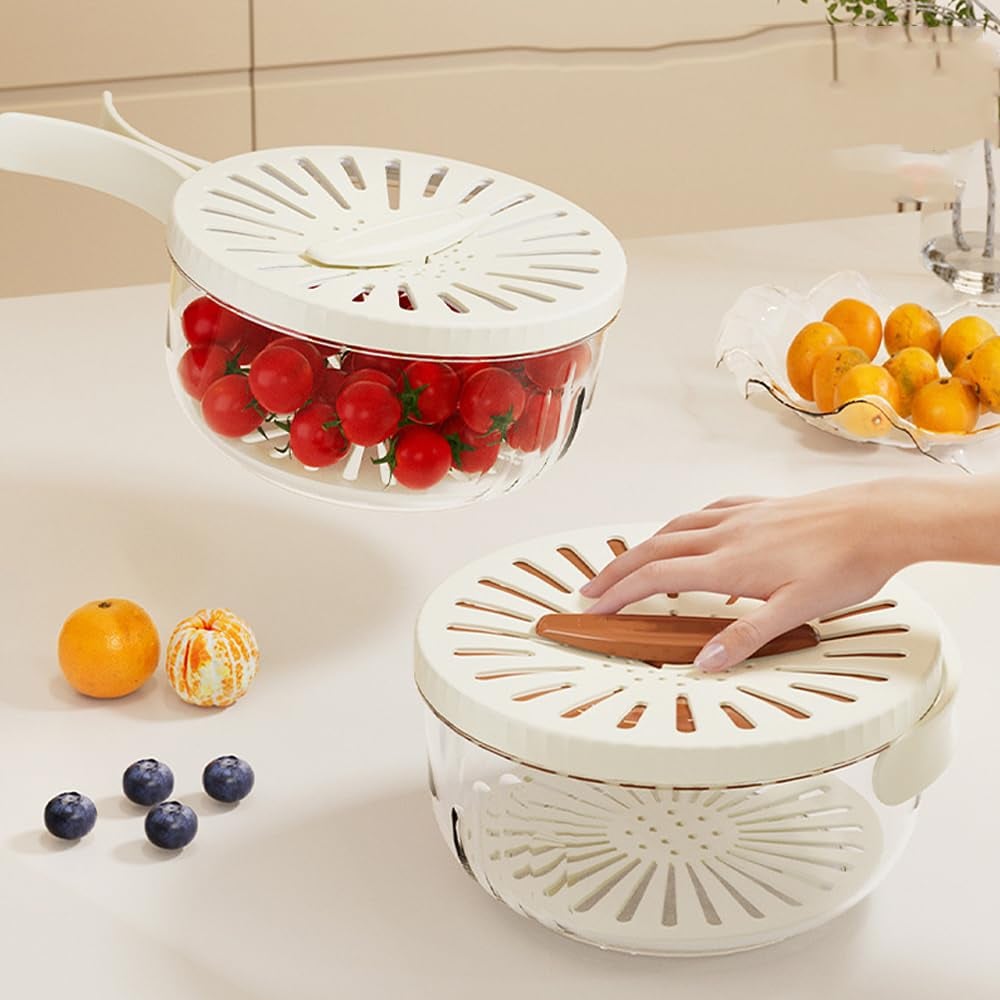 💥Hot Sale 50% Off 💥New Draining Basket With Lid