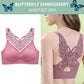 🎁Hot Sale 50% OFF⏳Butterfly Embroidery Wirefree Bra – Wire-Free Lift & All-Day Support ✨