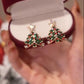 🎄Shiny Christmas Tree Earrings