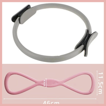 🔥 50% OFF NOW! 💪 Pilates Ring Fitness Trainer – Adjustable Resistance, Tones Arms/Legs/Core & Perfect for Home Workouts 🏋️‍♀️📦