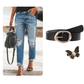 👖 Vintage Edge, Effortless Style | Women's Distressed Ripped Jeans