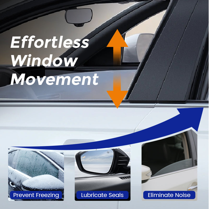 💥Car Door Glass Lifting Window Lubricant Reducing Cleaning Agent