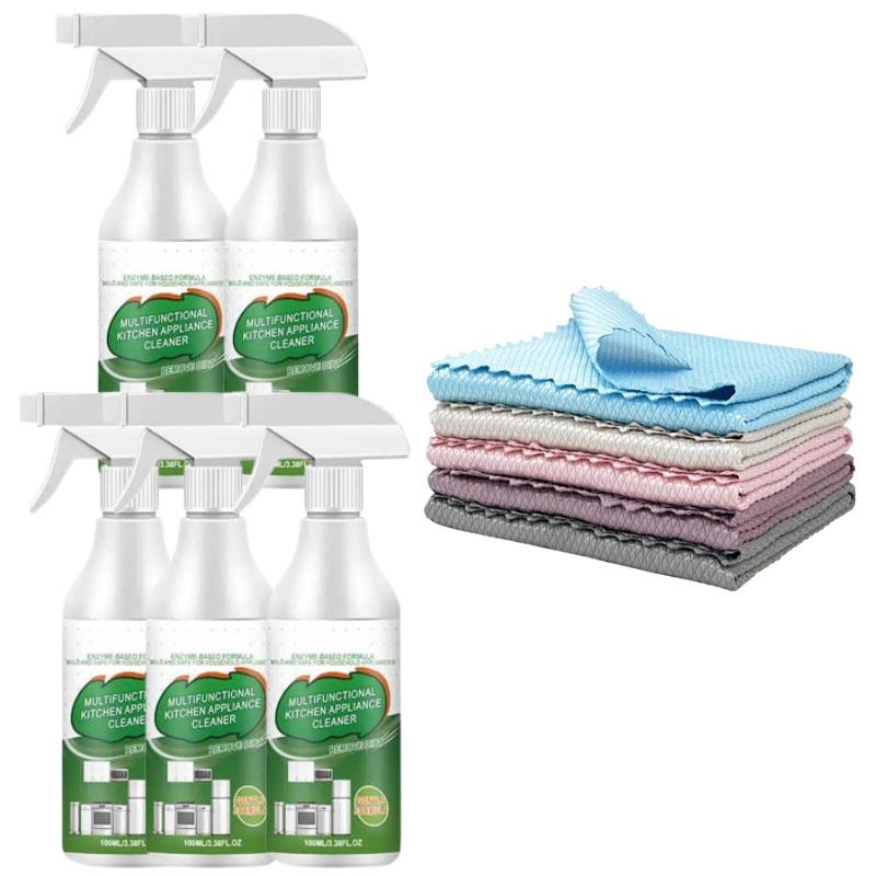 ⏳Time-Limited Special⏰ Kitchen Enzyme Cleaner – Powerful Degreasing, Long-Lasting Freshness🧽