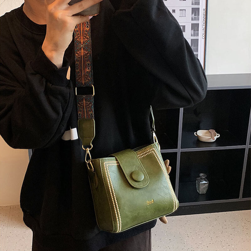 🎅Limited time discount 49% OFF🎄👜👜Vintage Fashion Bag with Adjustable Wider Shoulder Strap