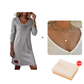 📢 Limited Time 50% OFF👗Women's Long Sleeve Cowl-Neck Knit Dress-Soft Fabric & Flattering Silhouette✅ | Cozy Elegance & Versatile Winter Style✨