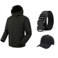 💥 Built for Wind & Rain | Men's Waterproof Insulated Outdoor Jacket