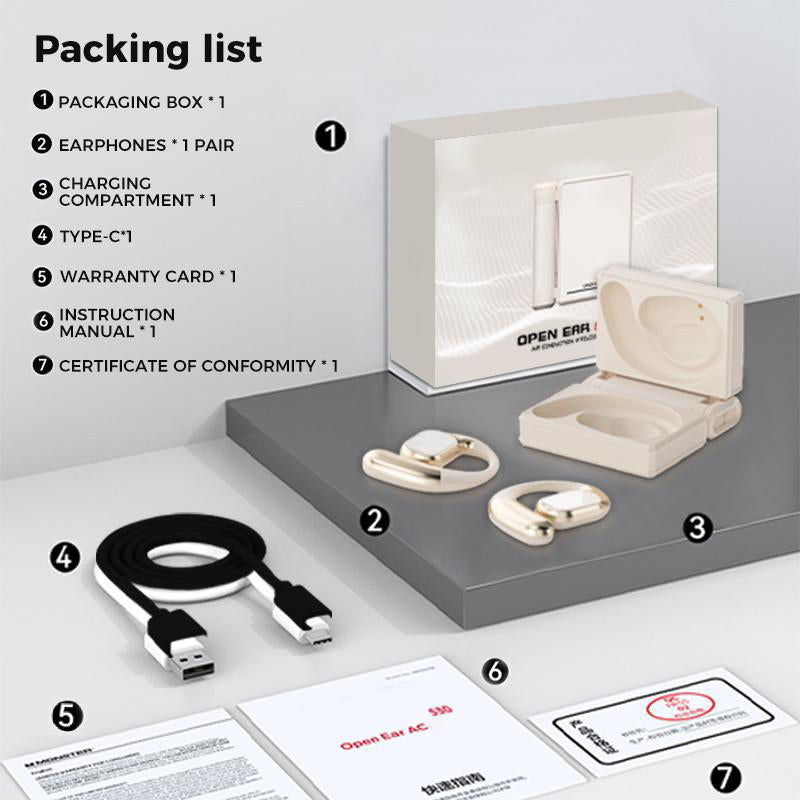 Limited-Time Sale  50% OFF✨ Wireless Noise-Canceling Bluetooth 6.0 Earbuds 🥤, 145-Hour Ultra-Long Battery Life 🥳, IPX5 Waterproof Sports Earphones 🚲