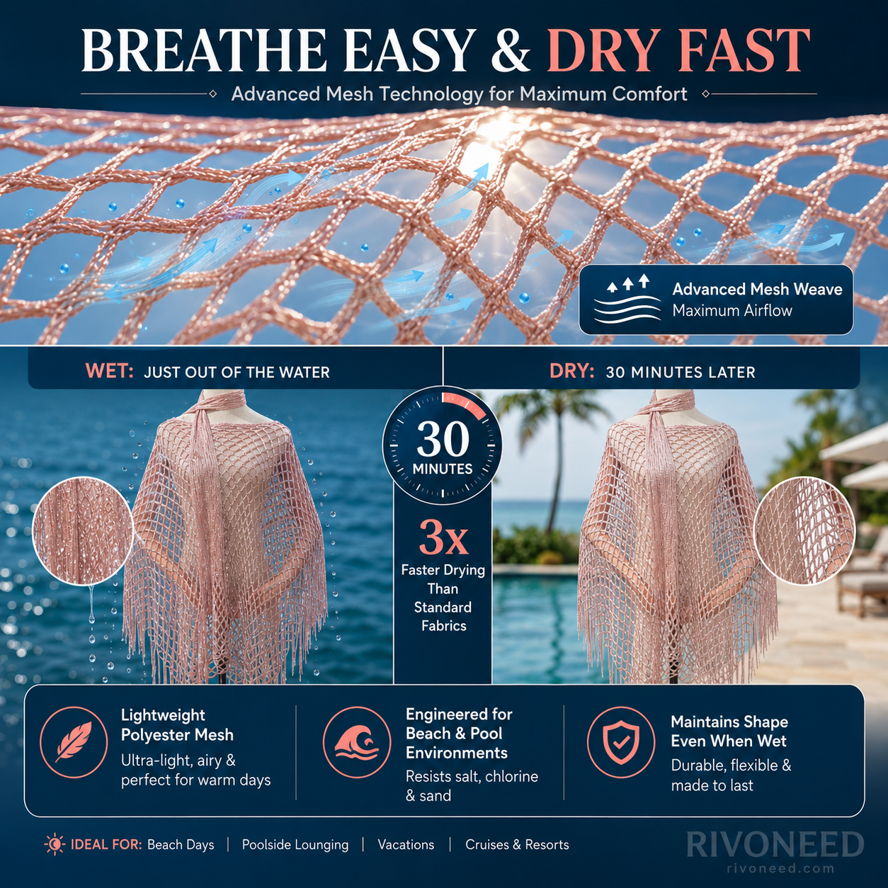 🏆 Last Day 50% OFF💐Summer Metallic Crochet Cover-Up – Lightweight, Flowy & Effortlessly Stylish summer outfit