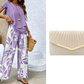 ⏳Time-Limited Special 50% OFF⏰Women's Two-Piece Leaf Print Wide-Leg Pants Set