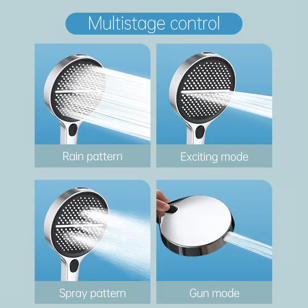🏆Flash Sale⚡ 50K+ SOLD! Almost Gone-💥💥2025 New Product 💥High-End Pressurized Large Panel Shower Head