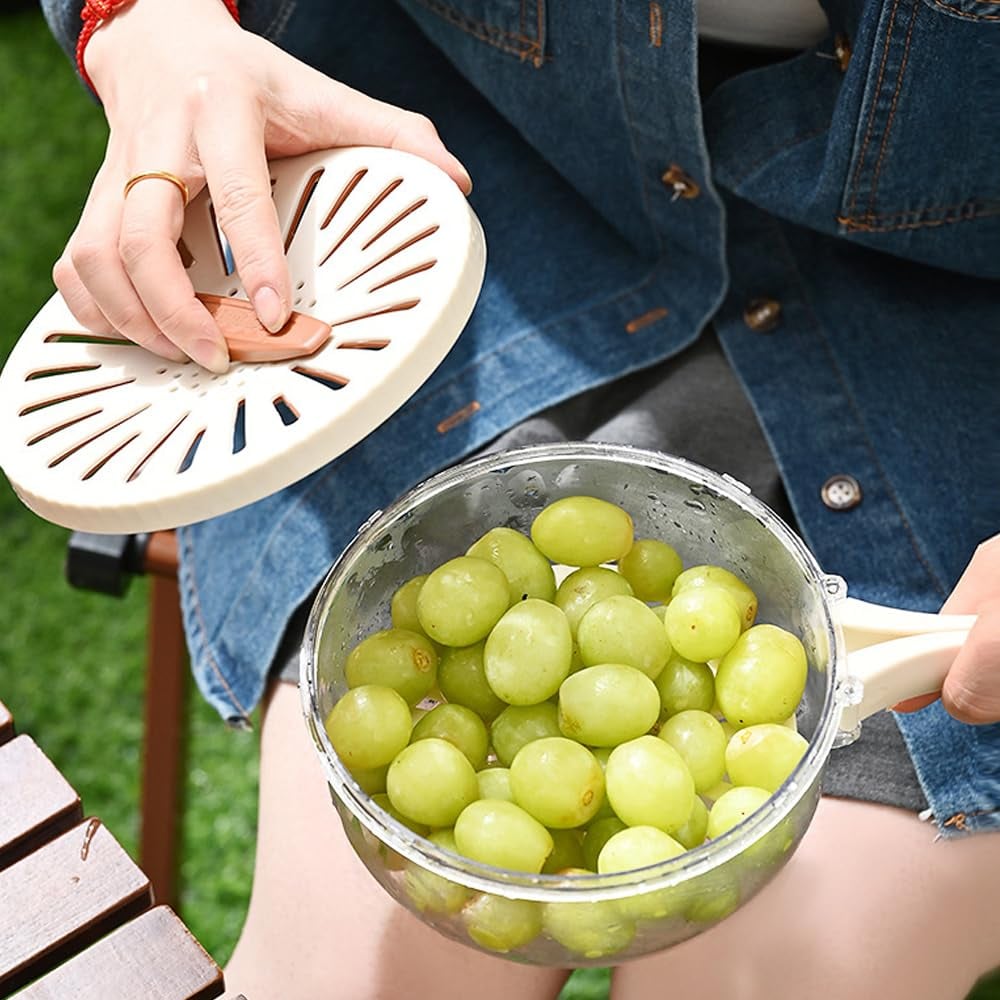 💥Hot Sale 50% Off 💥New Draining Basket With Lid