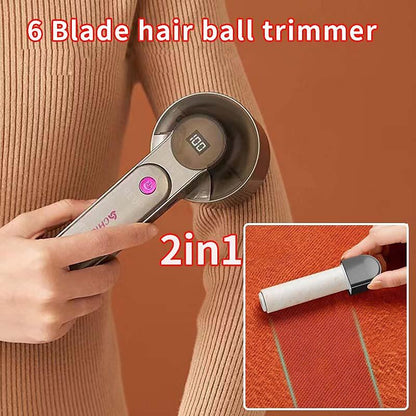 🔥Time-Limited Promotion - 50% OFF🎁2 in 1 Electric Lint Remover