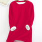 Women's NEW Casual Cotton Round Neck Solid Sweatshirt (S-5XL)