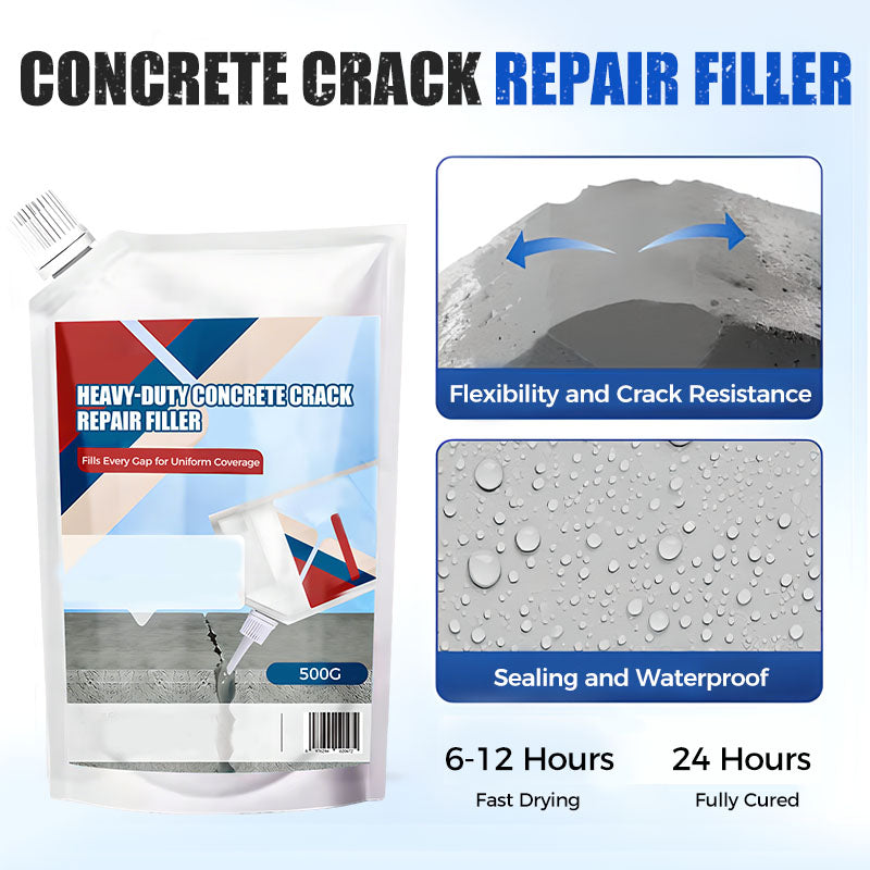 ⏰Limited Sale 46% OFF 🌿💧Heavy-Duty Concrete Crack Repair Adhesive