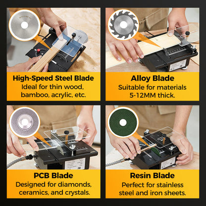 🔥🔥Hot Sale 2025 - Temporary discount🔥Multi-functional Mini Precision Table Saw