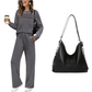 ✨ Easy Matching, Relaxed Drawstring Comfort | Women's 2-Piece Set