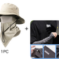 🧢 50% OFF NOW ! ⚡ Breathable Fisherman Hat with Detachable Face Mask – Sun Protection, Ventilated & Removable Mask Design ☀️