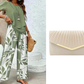 ⏳Time-Limited Special 50% OFF⏰Women's Two-Piece Leaf Print Wide-Leg Pants Set