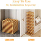 🔥HOT SALE 50% OFF!!!👟The 10-Tier Bamboo Rack